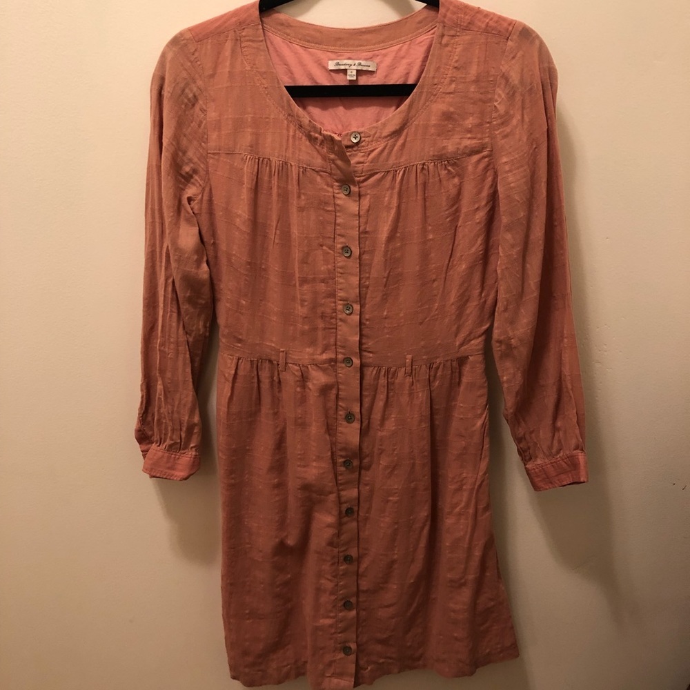 Madewell blush dress